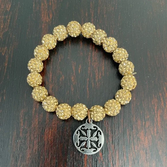 Rustic Cuff gold bracelet